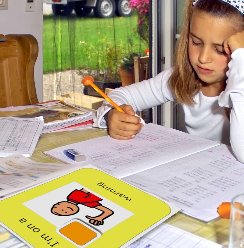 Autism Supplies And Developments Behavior Warning Board Stop Light - Premium Durable Plastic - Red, Amber, Green â€“Preschool Classroom Must Have â€“ABA Therapy Materials â€“Visual Schedule for Kid â€“Autism Learning - Image 2